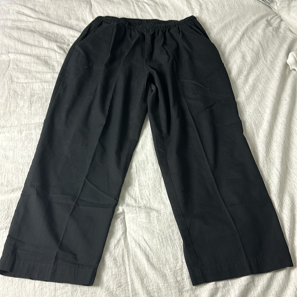 Nursing scrubs pants black barco size XL